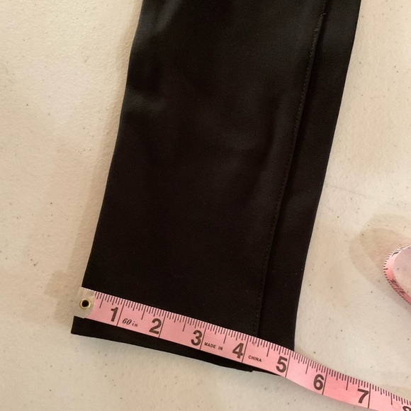 NWT Tommy Hilfiger Knit Jeans Black Basic Stretch Pants Leggings Women’s Size 4 - Picture 8 of 12